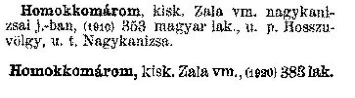 Homokkomárom - Révai nagy lexikona.jpg Homokkomárom - Révai nagy lexikona.jpg
