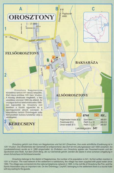 Orosztony - Zala megye Atlasz - Gyula - HISZI-MAP, 1997.jpg Orosztony - Zala megye Atlasz - Gyula - HISZI-MAP, 1997.jpg