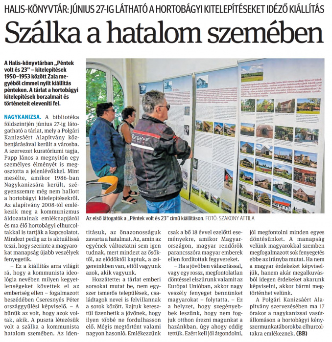 Zalai Hírlap 2025 06 16 137sz 03old - Szálka a hatalom szemében.jpg Zalai Hírlap 2025 06 16 137sz 03old - Szálka a hatalom szemében.jpg