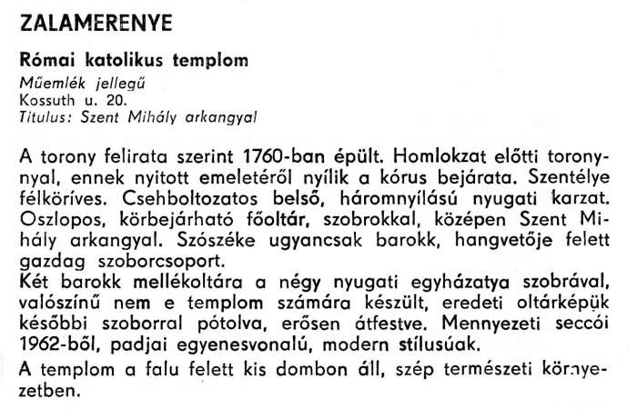 Zalamerenye - Zala megye műemlékei 1977 098-099old.jpg Zalamerenye - Zala megye műemlékei 1977 098-099old.jpg